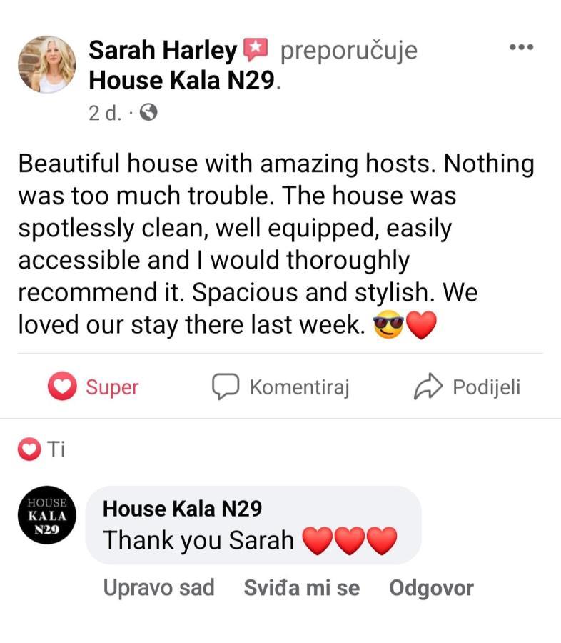 House Kala N29 Villa Jezera Luaran gambar
