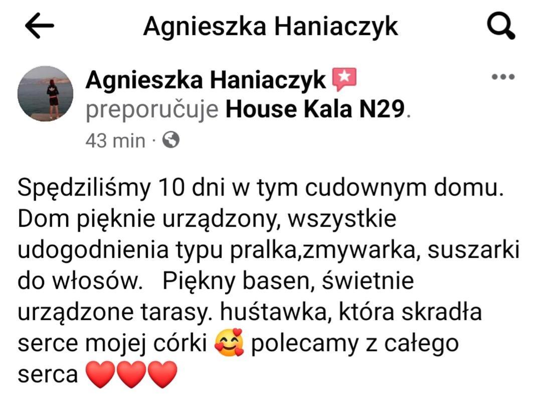 House Kala N29 Villa Jezera Luaran gambar
